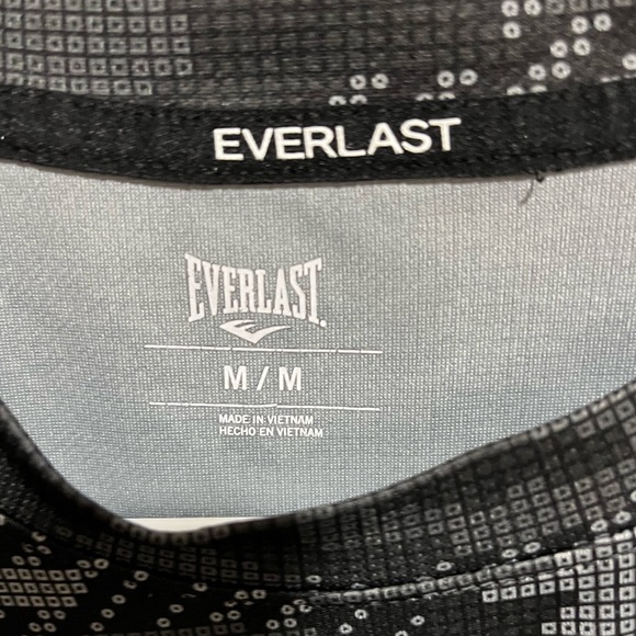 Everlast gray and black jig saw shirt - Picture 4 of 5
